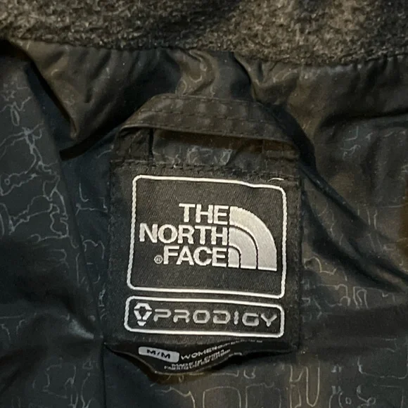 The North Face Black Puffer Jacket with Fur Hood